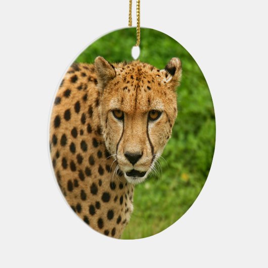 Cheetah Keramisch Ornament (Rechts)