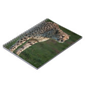Cheetah klaar om te springen notitieboek (Linkerzijde)