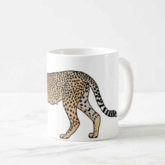 Cheetah Koffiemok (Voorkant rechts)