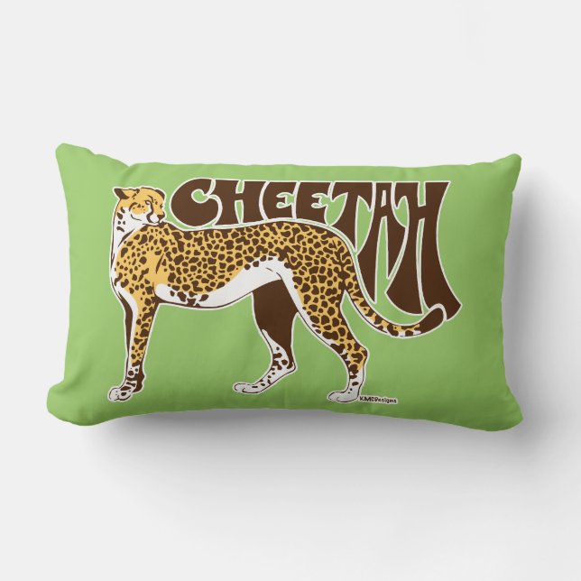 Cheetah Kussen (Voorkant)