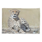 Cheetah Kussensloop (Achterkant)