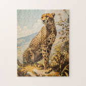  Cheetah Legpuzzel (Verticaal)