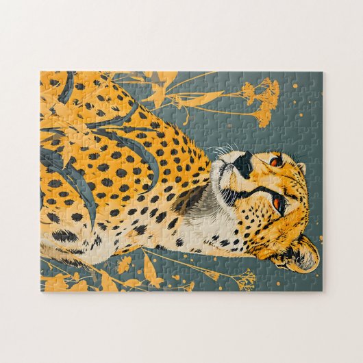 Cheetah Legpuzzel (Horizontaal)
