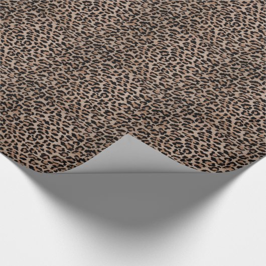 cheetah leopard cadeaupapier (Hoek)