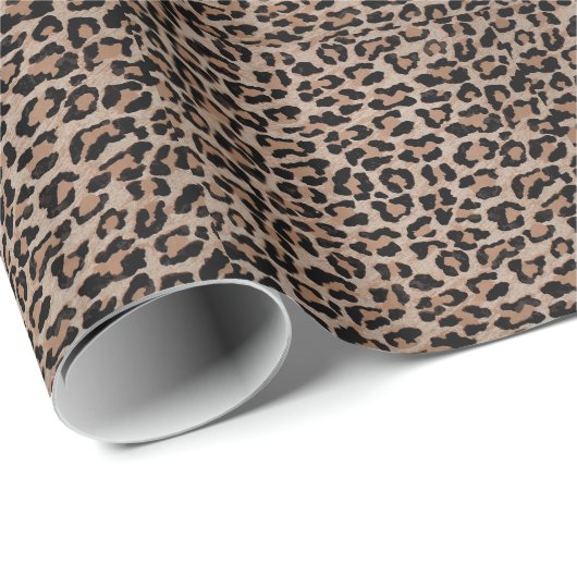 cheetah leopard cadeaupapier (Rol Hoek)