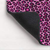 Cheetah/Leopard Hot Pink Muismat (Hoek)