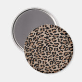 cheetah leopard magneet (Voorkant / Achterkant)