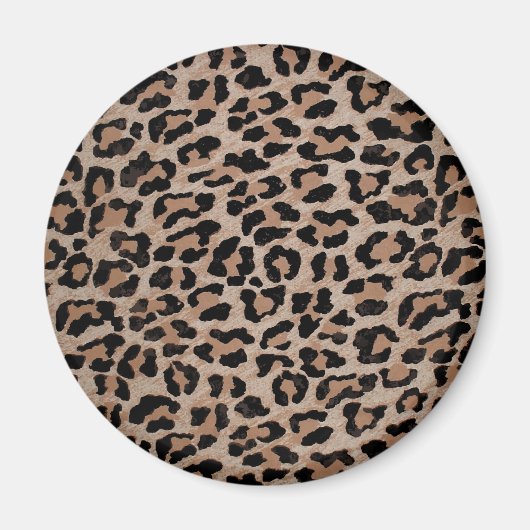 cheetah leopard magneet (Voorkant)