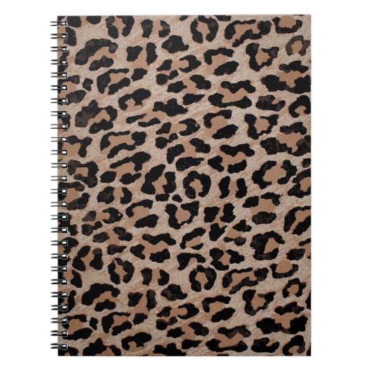 cheetah leopard notitieboek (Voorkant)