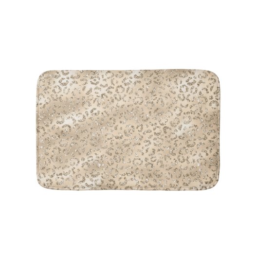 Cheetah Leopard Skin Print Pattern Badmat (Voorkant)