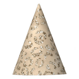 Cheetah Leopard Skin Print Pattern Feesthoedjes
