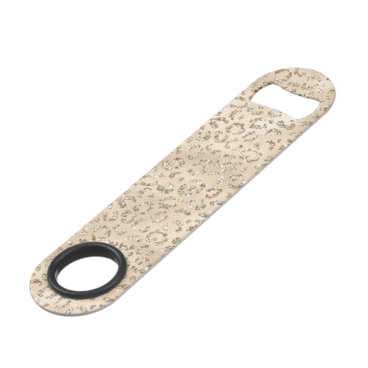 Cheetah Leopard Skin Print Pattern Speed Flessenopener (Voorkant Gekanteld)