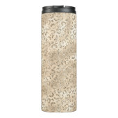 Cheetah Leopard Skin Print Pattern Thermosbeker (Achterkant)