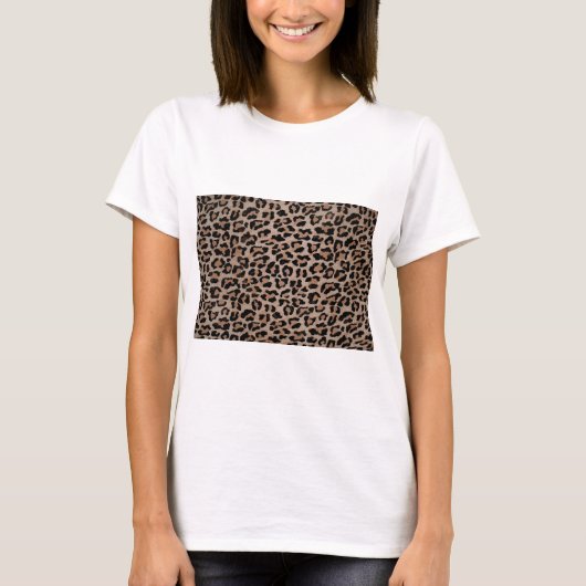 cheetah leopard t-shirt (Voorkant)