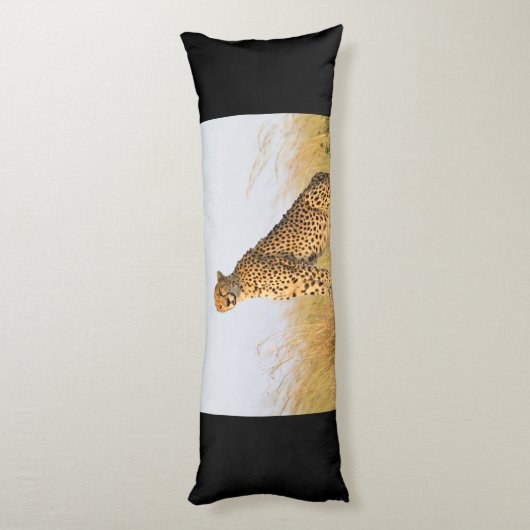 Cheetah Lichaamskussen (Achterkant (Verticaal))