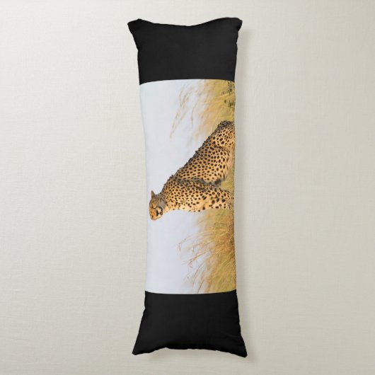 Cheetah Lichaamskussen (Voorkant Verticaal)