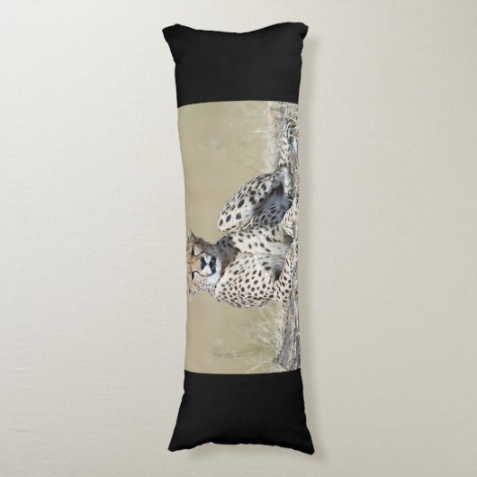 Cheetah Lichaamskussen (Voorkant Verticaal)