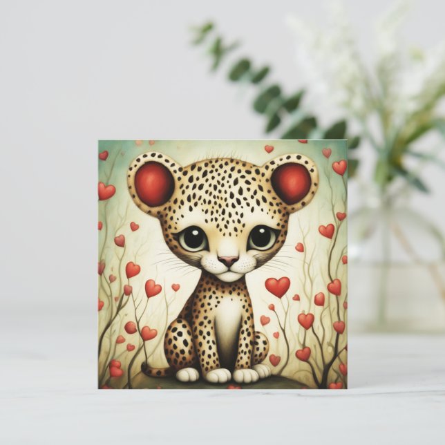 Cheetah Liefde 1 (Staand voorkant)