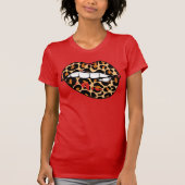 Cheetah Lips T-Shirt (Voorkant)