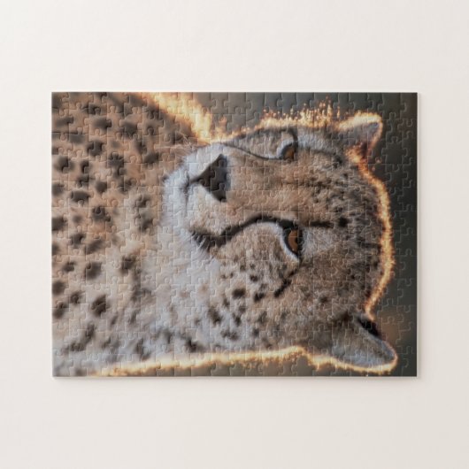Cheetah looking away legpuzzel (Horizontaal)