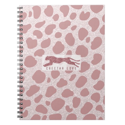 Cheetah Love Notitieboek (Voorkant)