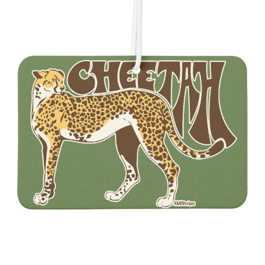 Cheetah Luchtverfrisser (Achterkant)