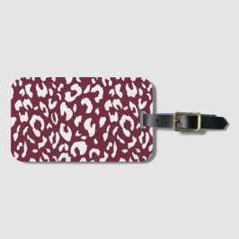 Cheetah Luggage Tag Bagagelabel