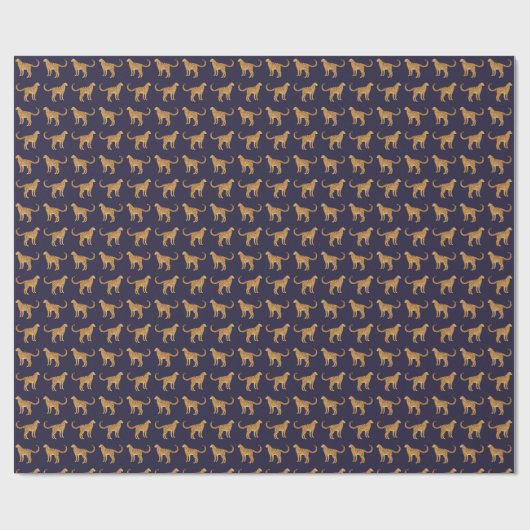 Cheetah, luipaard cadeaupapier (Vlak)