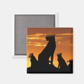 Cheetah Magneet (Voorkant / Achterkant)