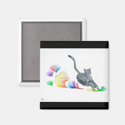 Cheetah Magnet (Voorkant / Achterkant)