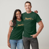 Cheetah Mannen T-Shirt (Unisex)