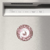Cheetah meisje magneet roze A (Insitu (Vaatwasser))