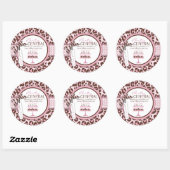 Cheetah Meisje Zakelijke Sticker (Vel)