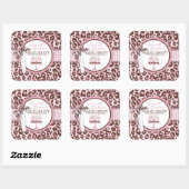 Cheetah Meisje Zakelijke Sticker 2 (Vel)