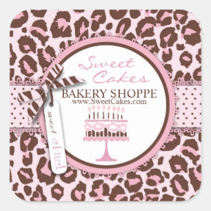 Cheetah Meisje Zakelijke Sticker 2