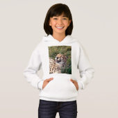 Cheetah met de grootste glimlach op haar gezicht, (Voorkant volledig)