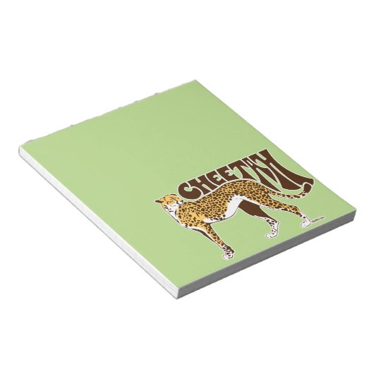 Cheetah Notitieblok (Schuin)