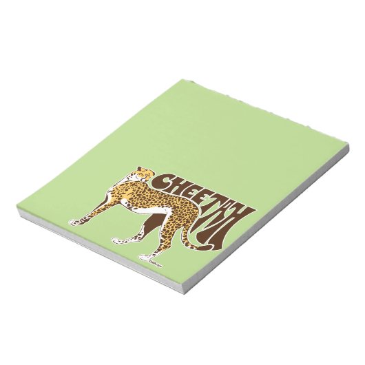Cheetah Notitieblok (Linkerzijde)