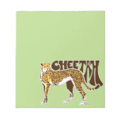 Cheetah Notitieblok (Voorkant)