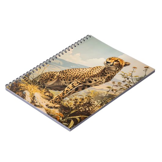  Cheetah Notitieboek (Linkerzijde)