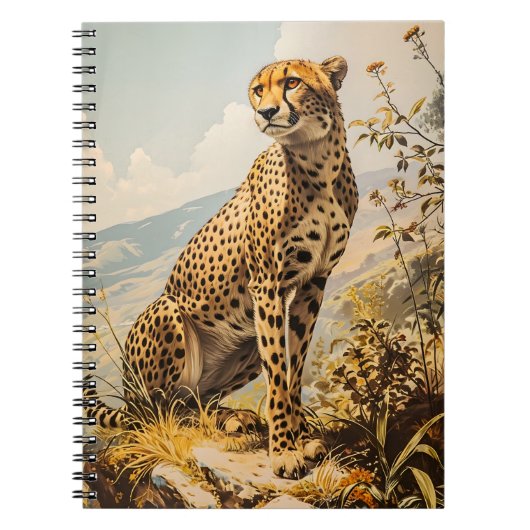 Cheetah Notitieboek (Voorkant)