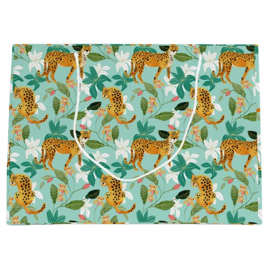 Cheetah Oerwoud, Natuur van wilde dieren Wilde kat Groot Cadeauzakje (Voorkant)