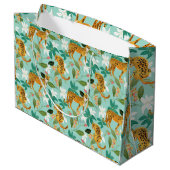 Cheetah Oerwoud, Natuur van wilde dieren Wilde kat Groot Cadeauzakje (Achterkant Gekanteld)