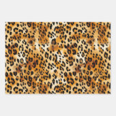 Cheetah of Leopard Safari Dierenbont Prints Inpakpapier Vel (Voorkant)