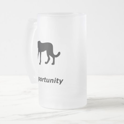 Cheetah Opportunity Matglas Bierpul (Voorkant links)