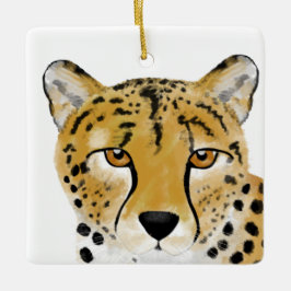 Cheetah Ornament