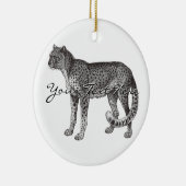Cheetah Ornament (Rechts)