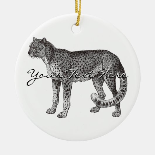 Cheetah Ornament (Voorkant)