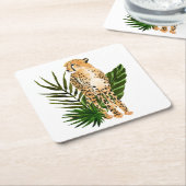 Cheetah Outlook Kartonnen Onderzetters (Schuin)