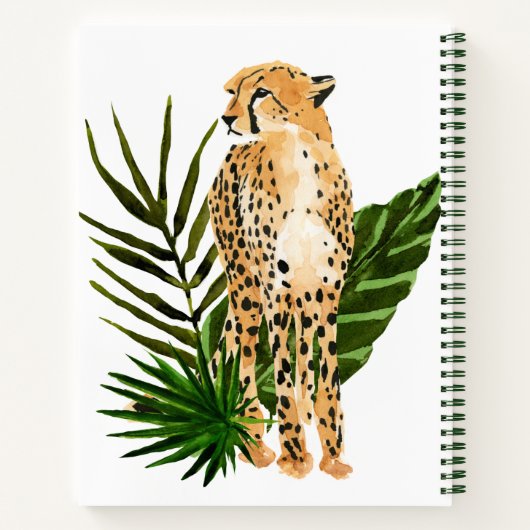 Cheetah Outlook Notitieboek (Achterkant)